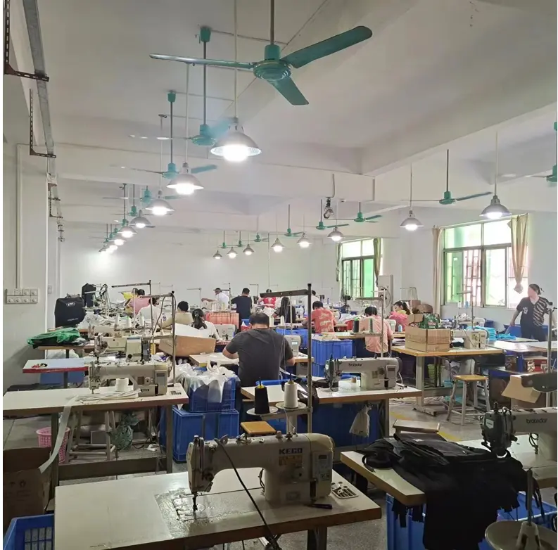 Bag sewing production line