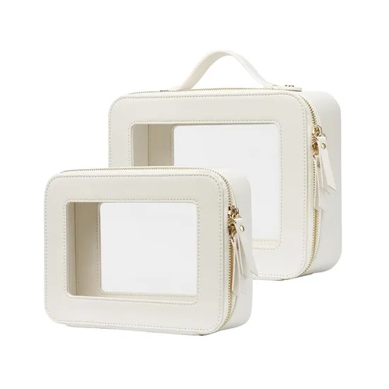 CR1098 Custom Clear PVC Cosmetic Bag