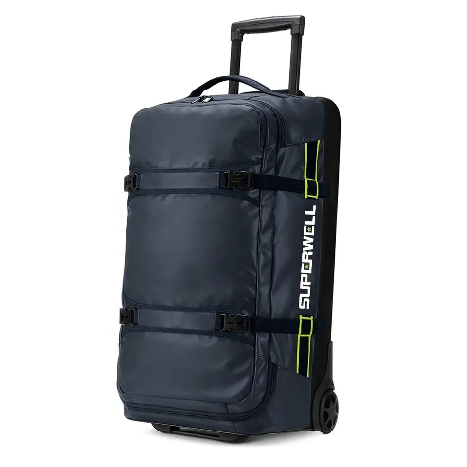 Custom 70L Rolling Trolley Duffel view 1