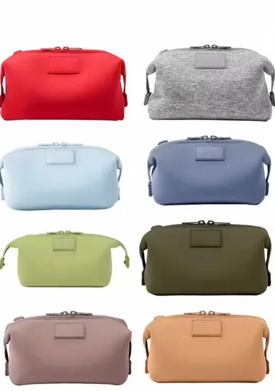 Custom neoprene cosmetic pouch product view 6