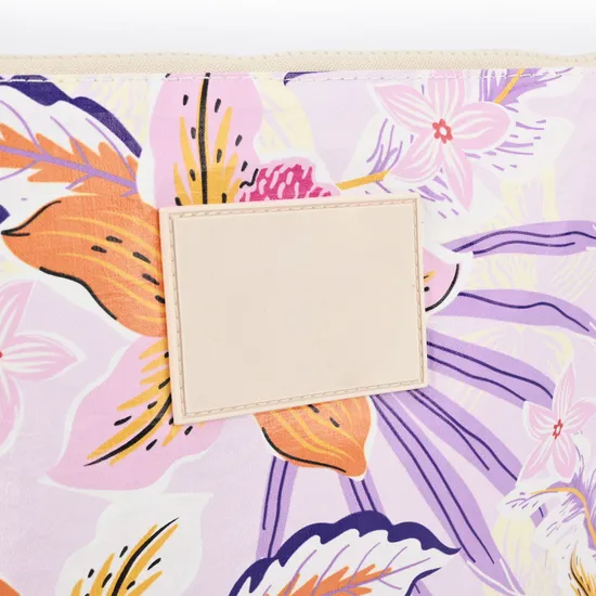 Custom Floral Tyvek Cosmetic Bag product view 5