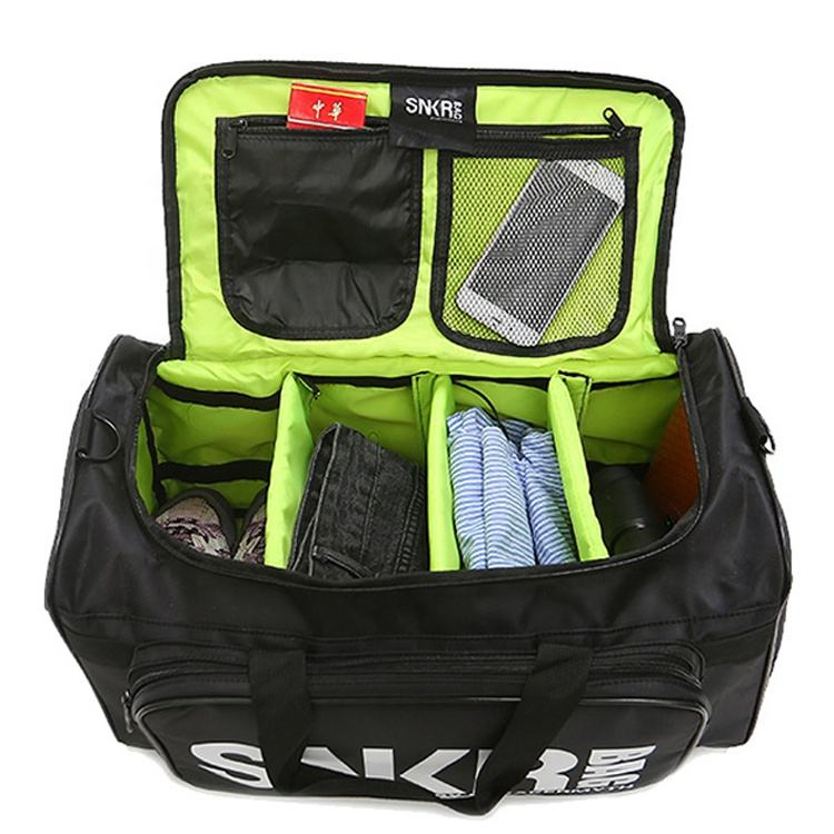 Custom Men's Sneaker-Compartment Duffel view 1