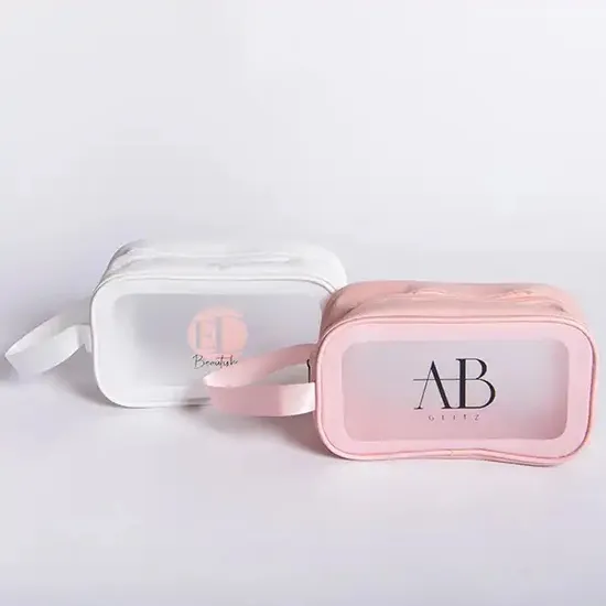 Custom Clear PVC Fashion Cosmetic Bag product view 2