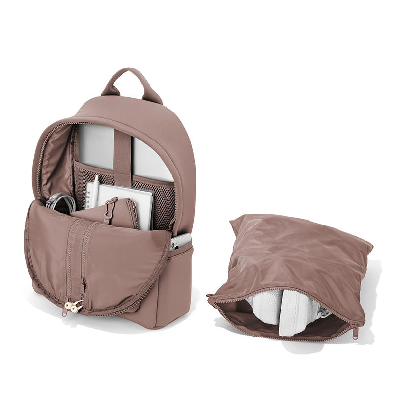 Custom Women's Neoprene Laptop Backpack view 3