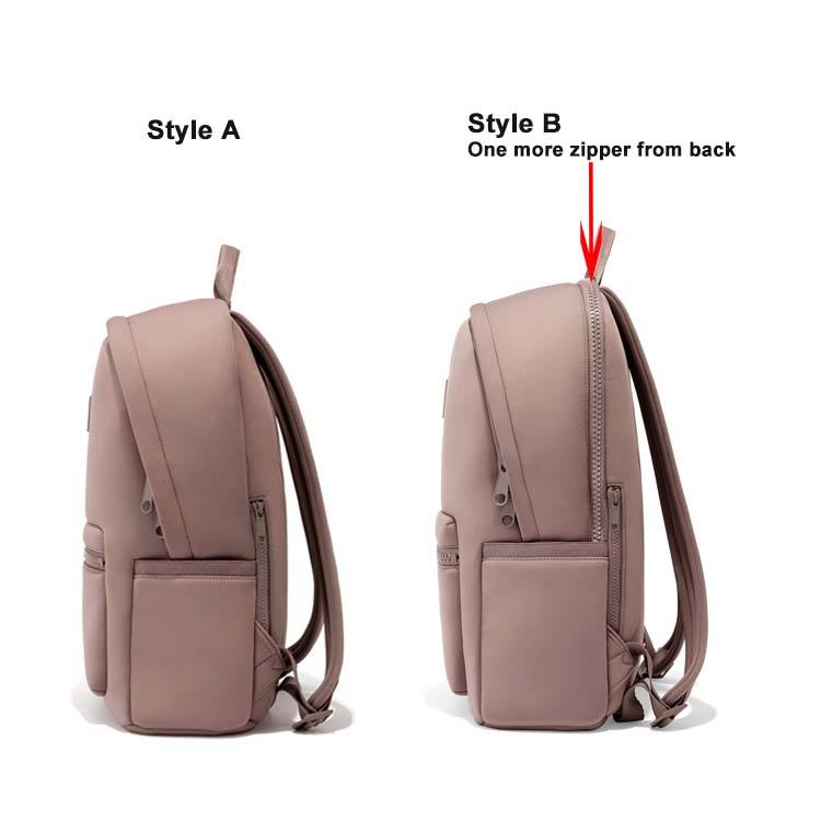 Custom Women's Neoprene Laptop Backpack view 4