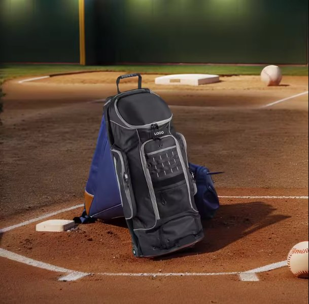 Custom Baseball & Softball Roller Bag view 6