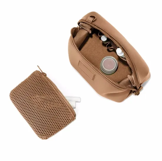 Custom neoprene cosmetic pouch product view 3