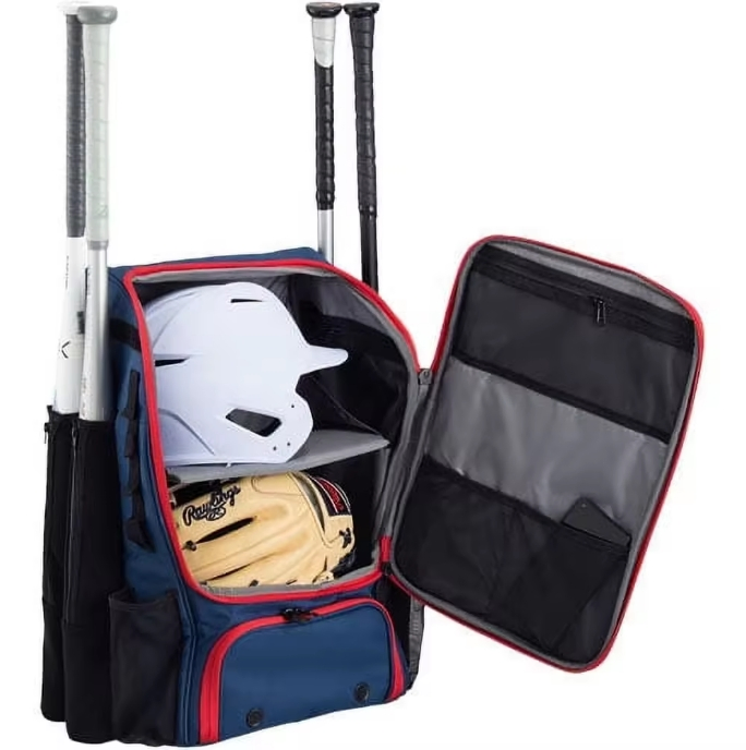 Custom Youth Baseball Bat Backpack view 6
