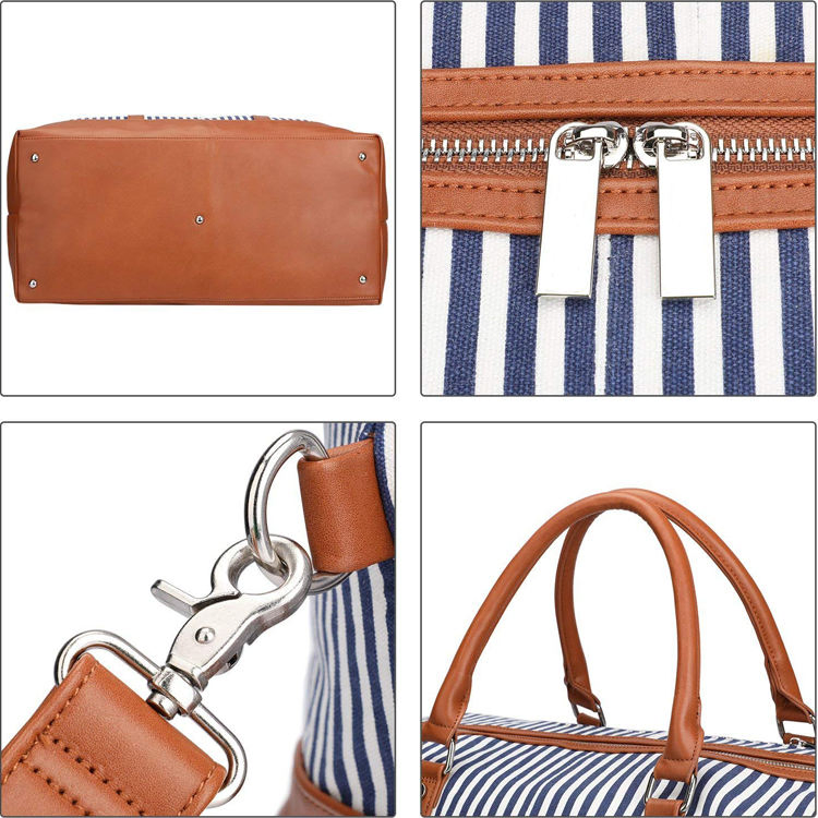 Custom Women's Canvas Weekender Duffel view 3