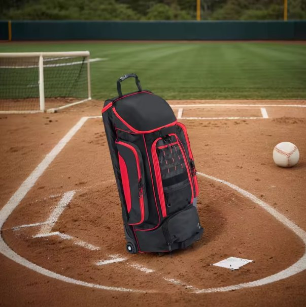 Custom Baseball & Softball Roller Bag view 4