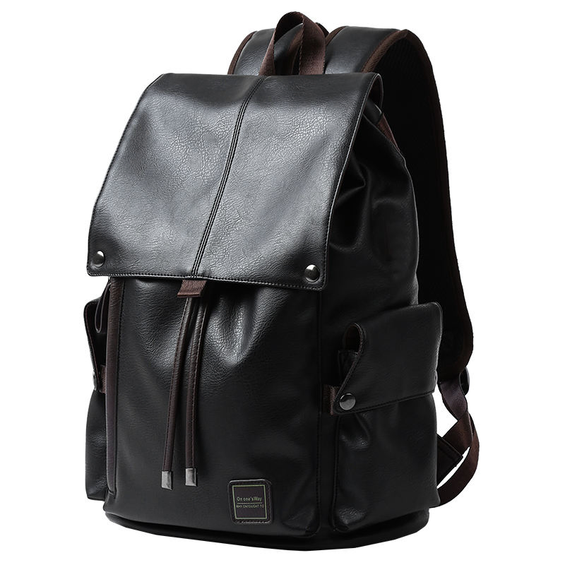 CR1562 Custom Men's Drawstring PU Backpack