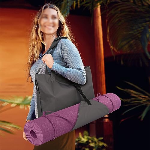Custom Canvas Yoga Mat Bag view 6