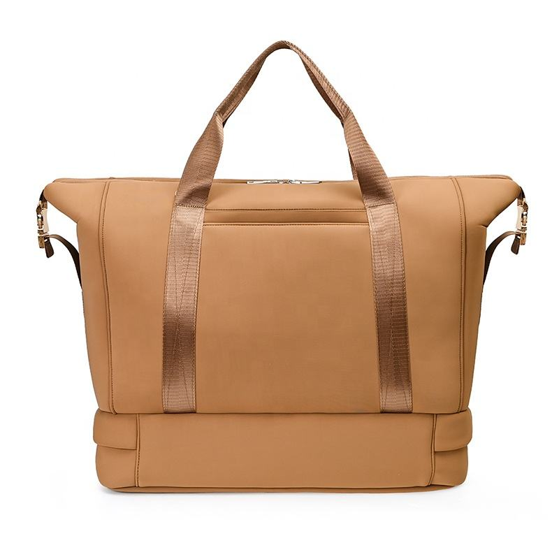 Custom Neoprene Shoe-Compartment Travel Bag view 4