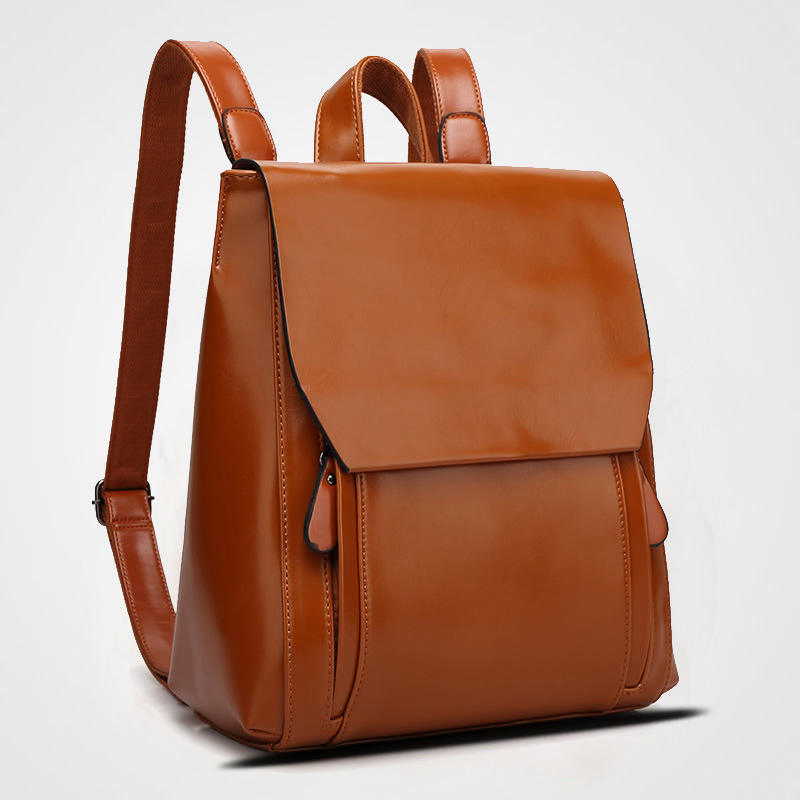CR1712 Custom Women's Wax PU Backpack