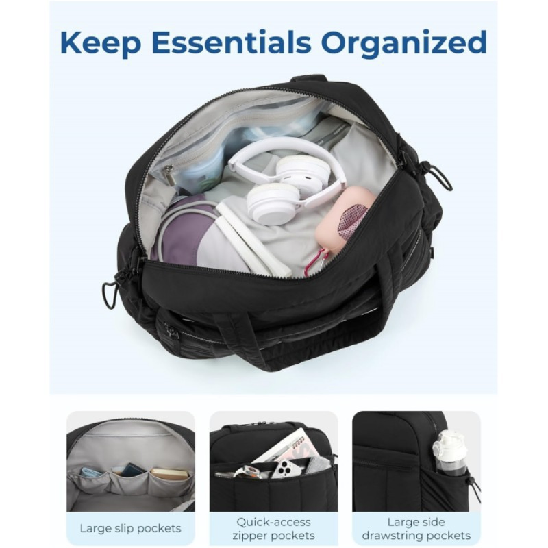 Custom Wet-Pocket Weekender Duffel view 6