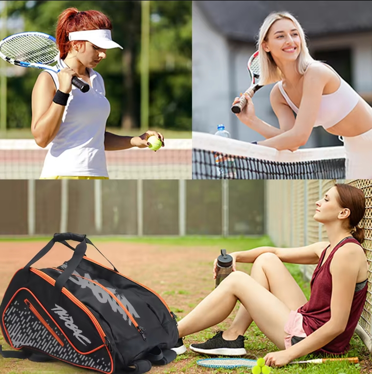 Custom 4-Racket Pickleball Backpack view 6
