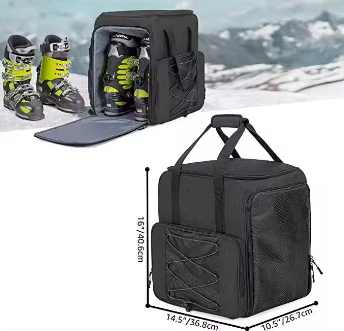 Custom Waterproof Ski Boot Bag view 2
