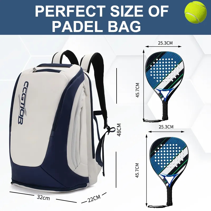 Custom Pickleball Duffel Backpack view 2