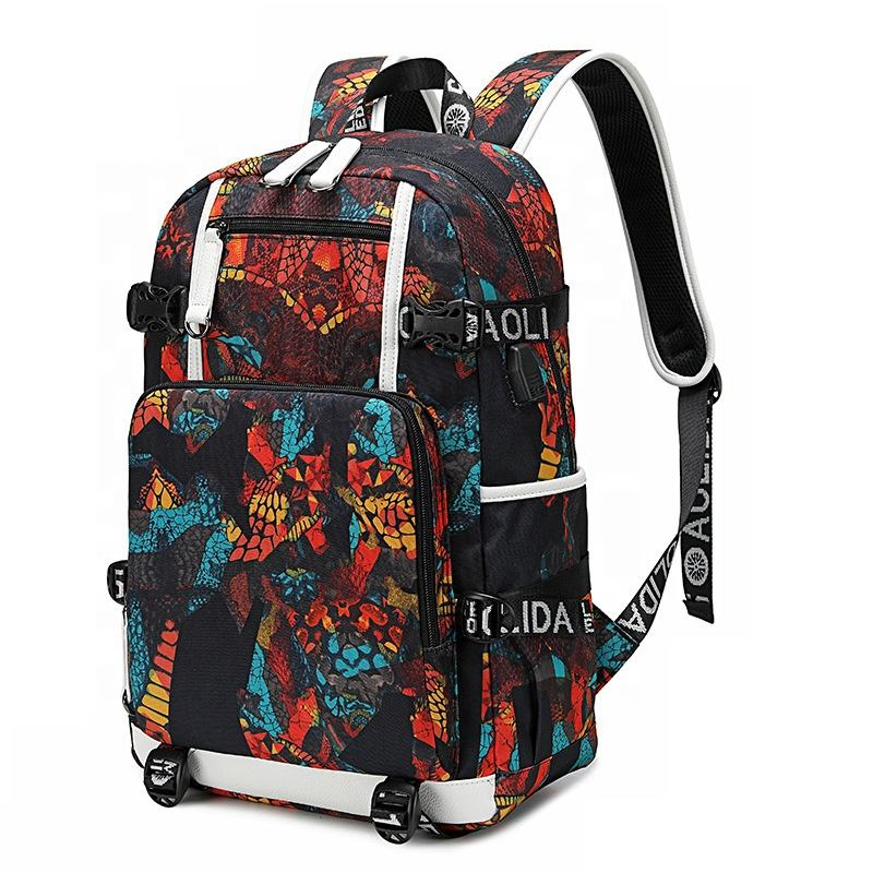 Custom USB School Laptop Backpack view 6