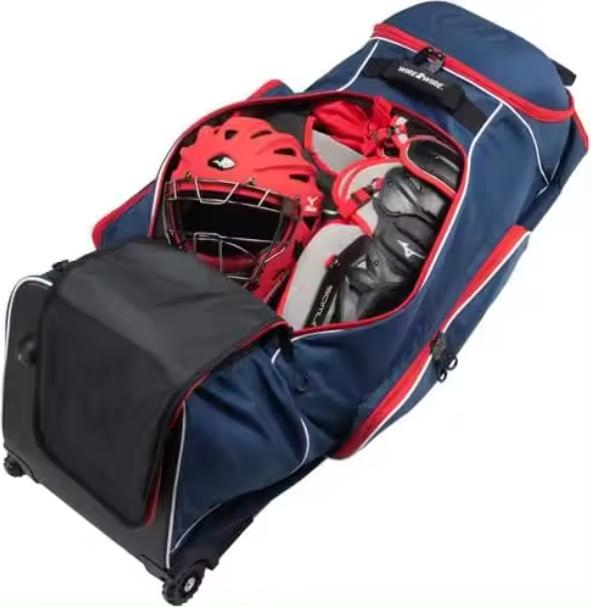 Custom Baseball & Softball Roller Bag view 3
