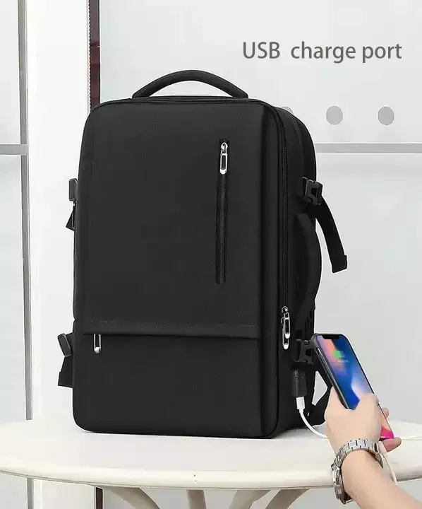 Custom Business Laptop Travel Backpack view 3