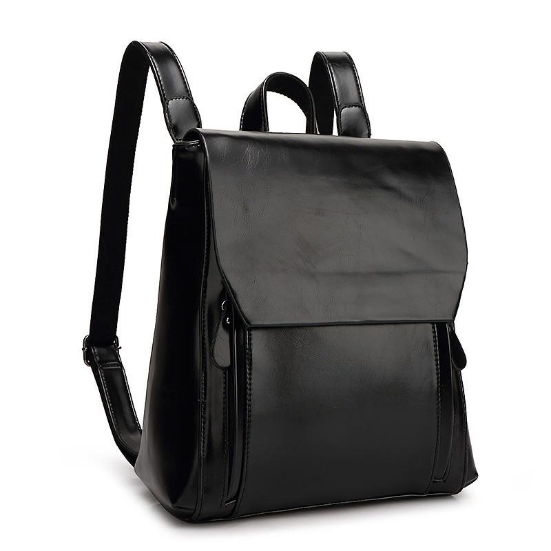 Custom Women's Wax PU Backpack view 4