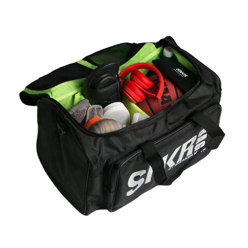Custom Men's Sneaker-Compartment Duffel view 2