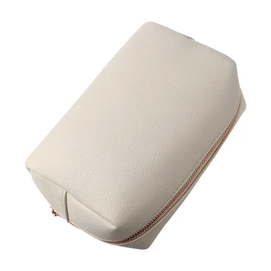 Custom Box-Shaped PU Makeup Pouch view 3