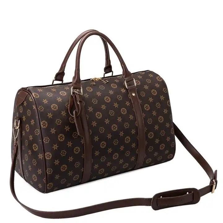 Custom PU Leather Weekend Duffel view 2