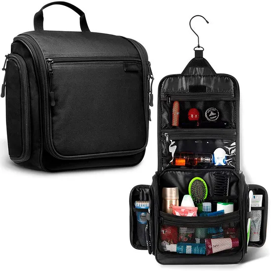 CR891 Custom Hanging Hook Toiletry Bag