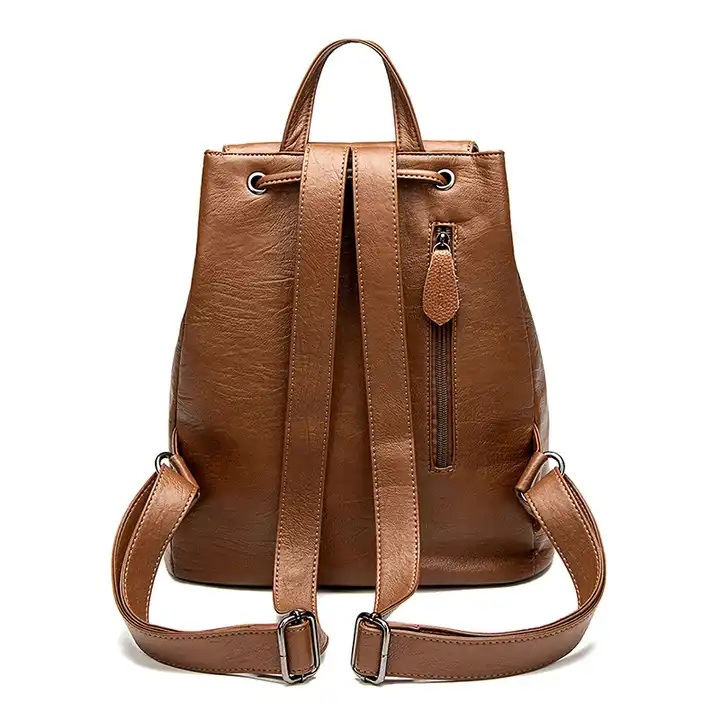 Custom Women's Flap Laptop Backpack view 6