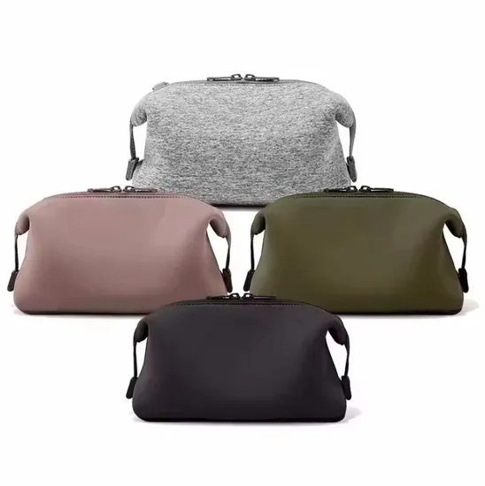 Custom neoprene cosmetic pouch product view 5
