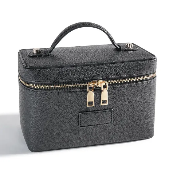 Custom PU leather vanity case product view 2