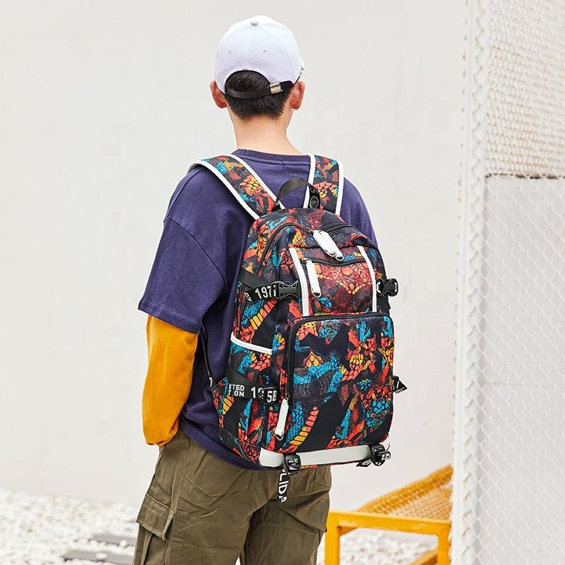 Custom USB School Laptop Backpack view 4