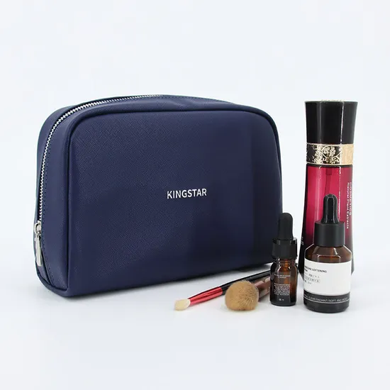 Custom Men's PU Toiletry Bag product view 3