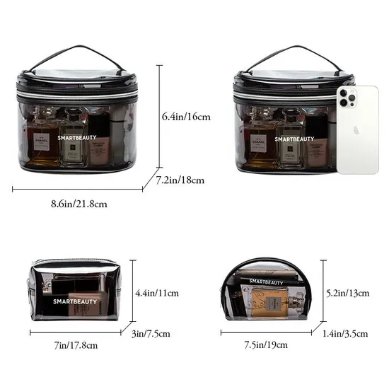 Custom Smoky TPU Cosmetic Bag view 3