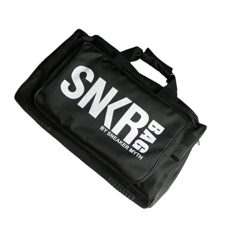 Custom Men's Sneaker-Compartment Duffel view 4