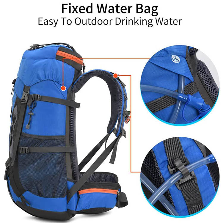 Custom 60L Hiking Backpack view 5