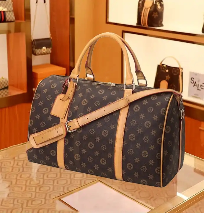 Custom PU Leather Weekend Duffel view 4