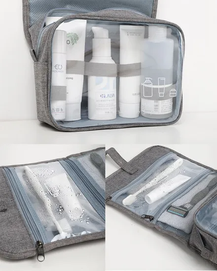 Custom Vegan Hanging Travel Cosmetic Bag product view 3