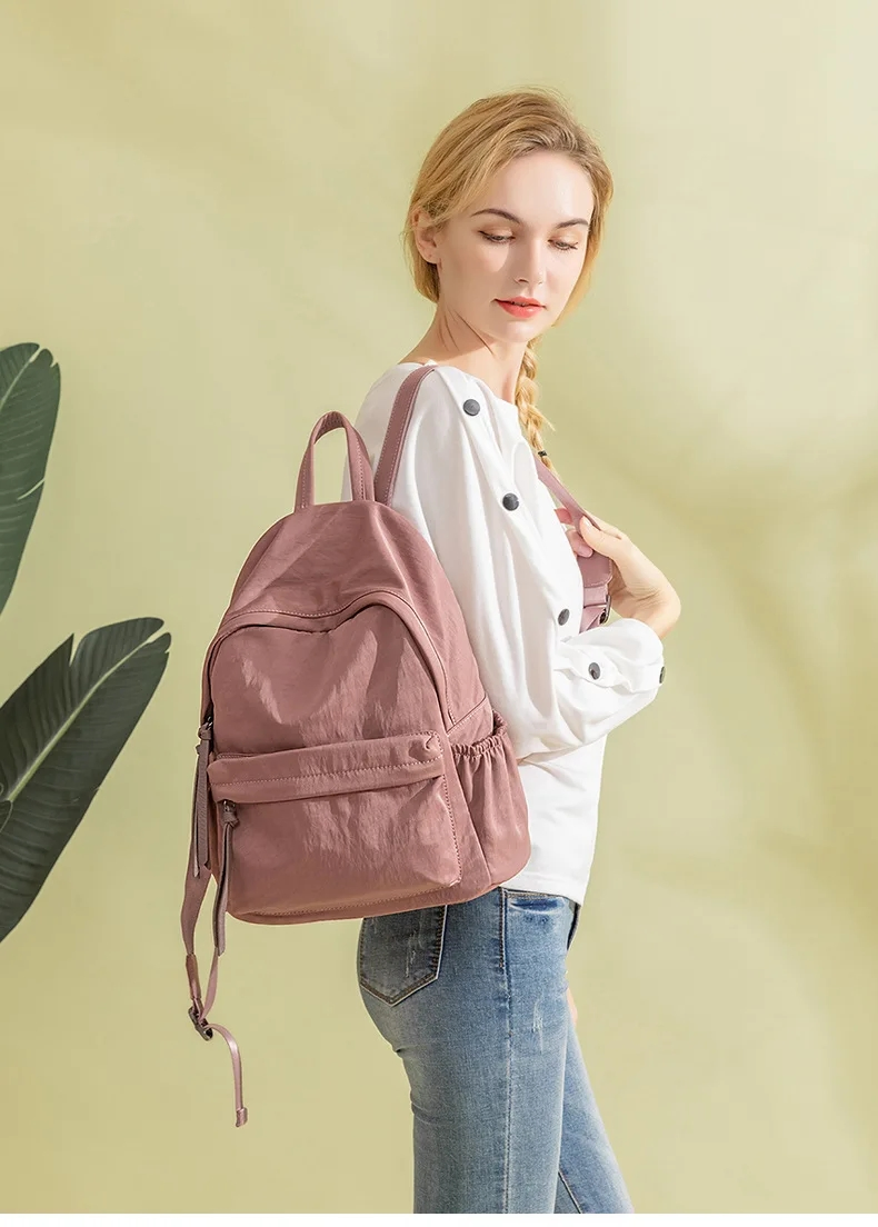 Custom Women's Oxford Travel Backpack view 3
