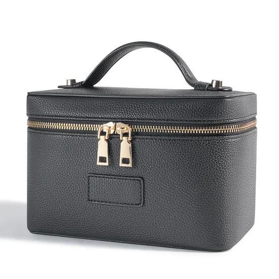 Custom PU leather vanity case product view 3