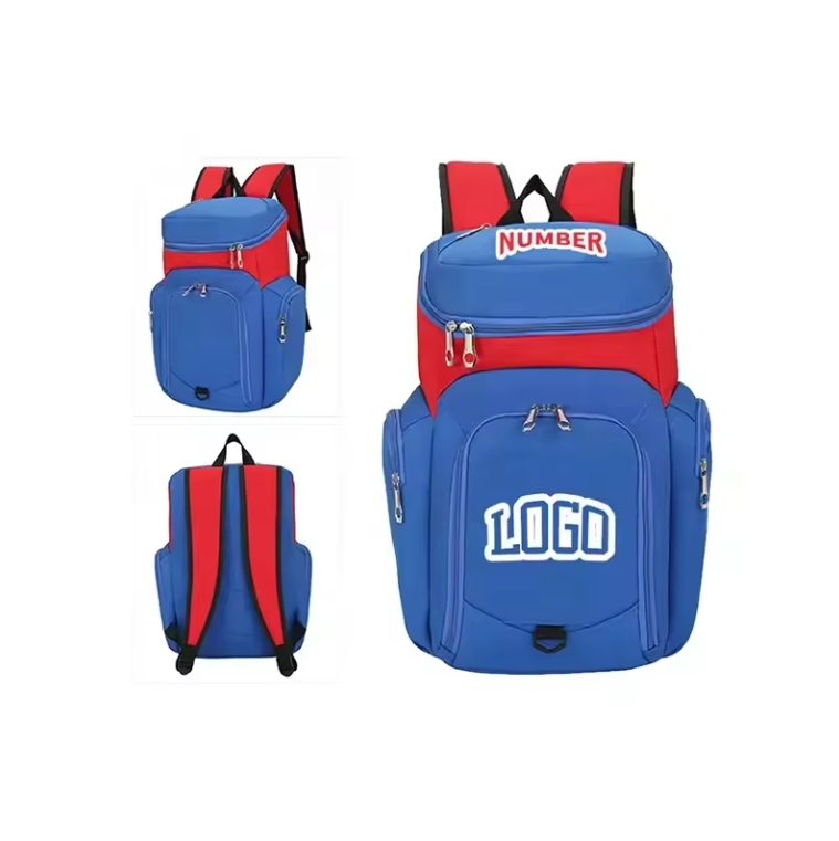 Custom Roll-Top Sports Backpack view 2