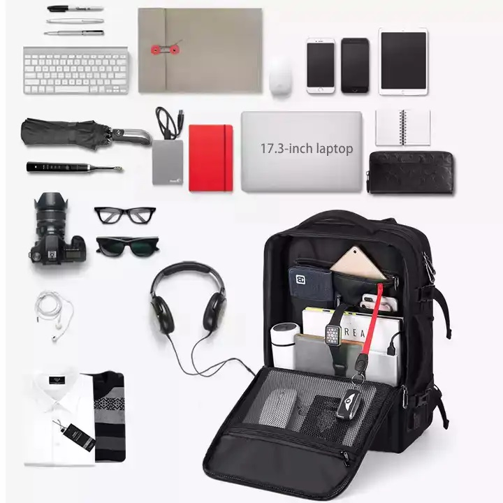Custom Business Laptop Travel Backpack view 5