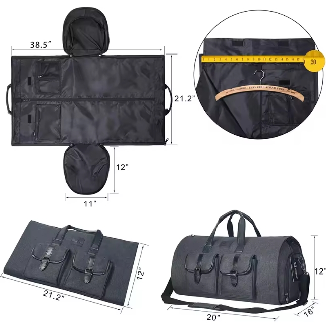 Custom Garment Weekender Duffel view 5