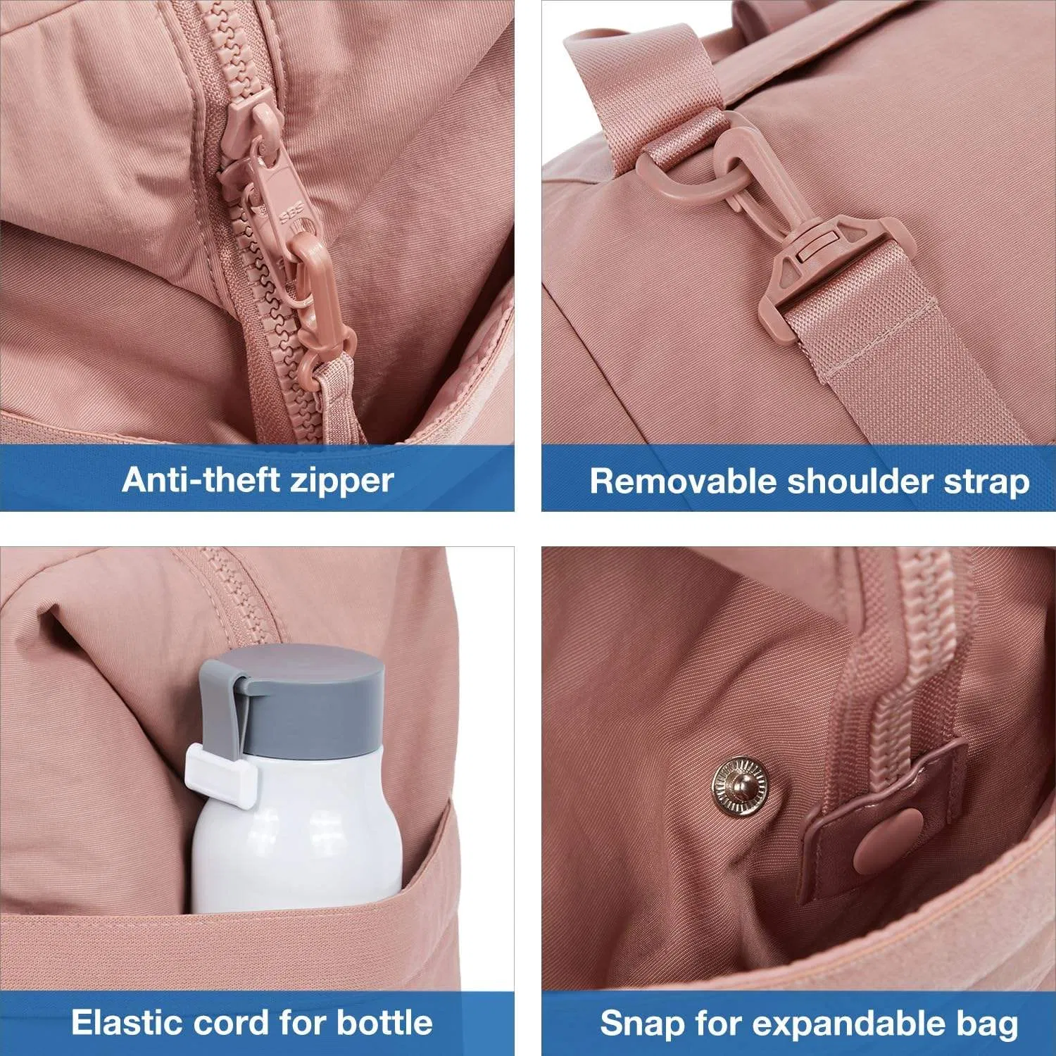Custom Women's Trolley-Sleeve Weekender view 4