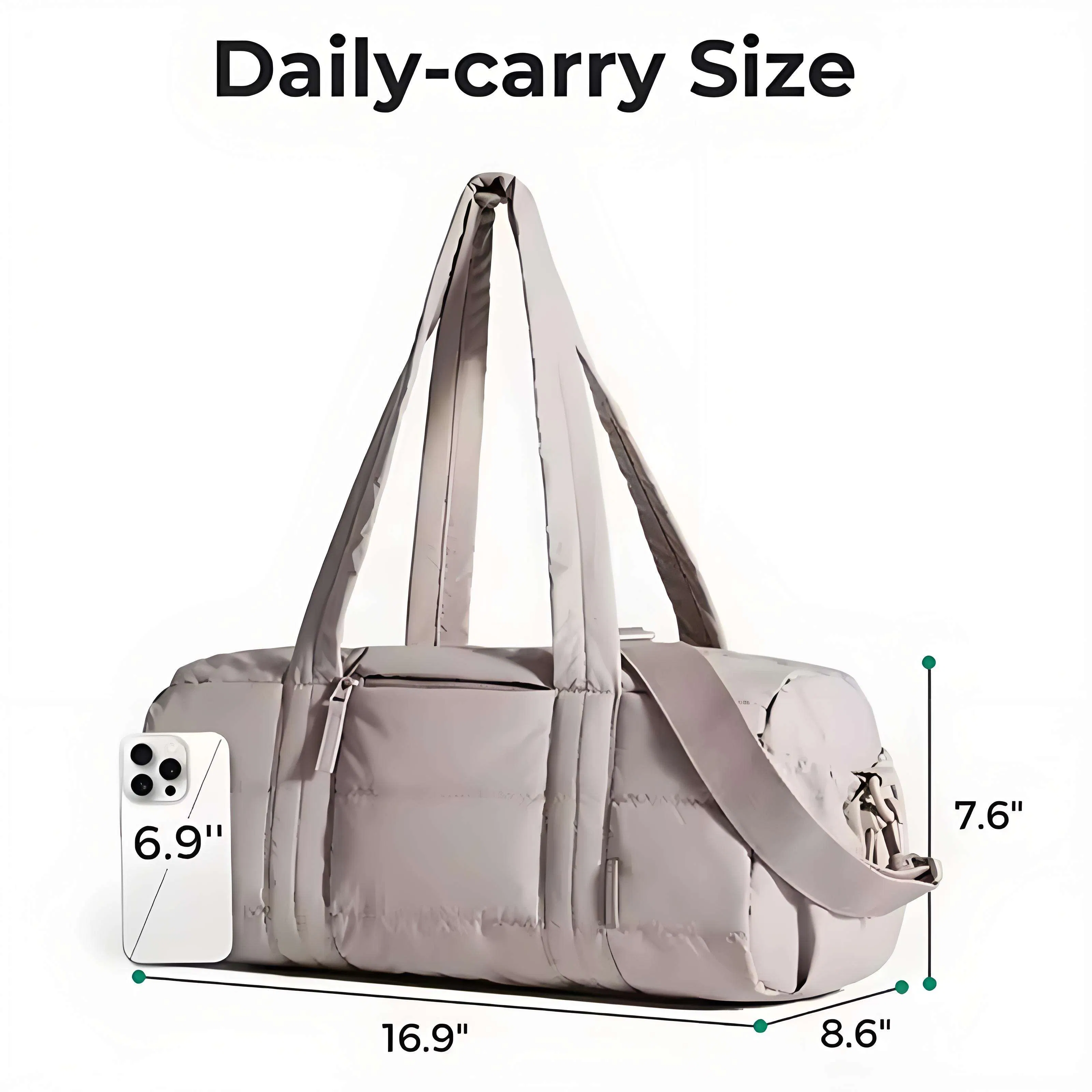 Custom Yoga Mat Gym Tote Bag view 2
