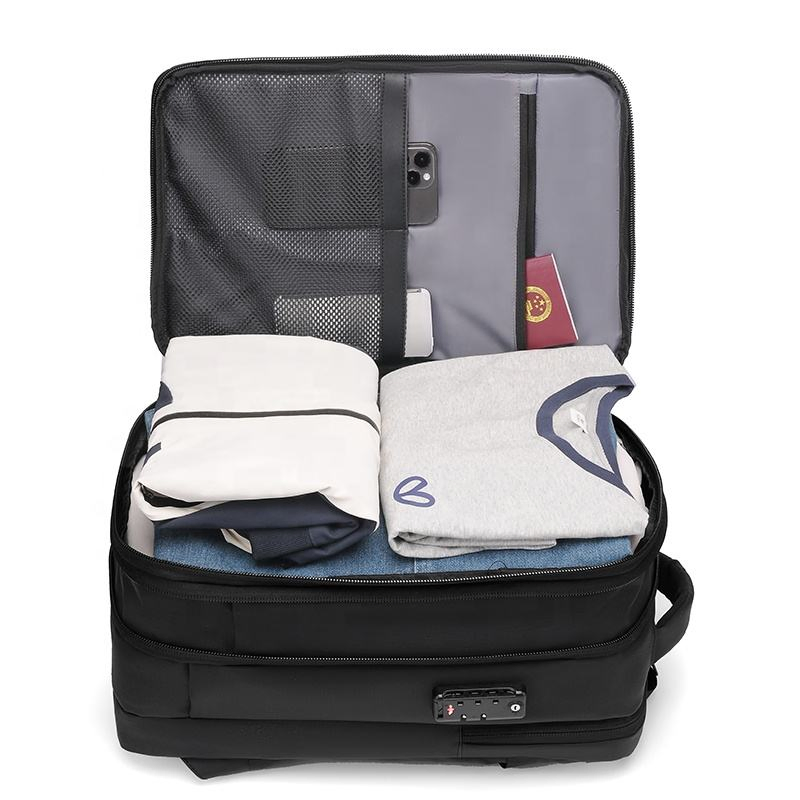 Custom Vacuum Compression Travel Backpack view 4