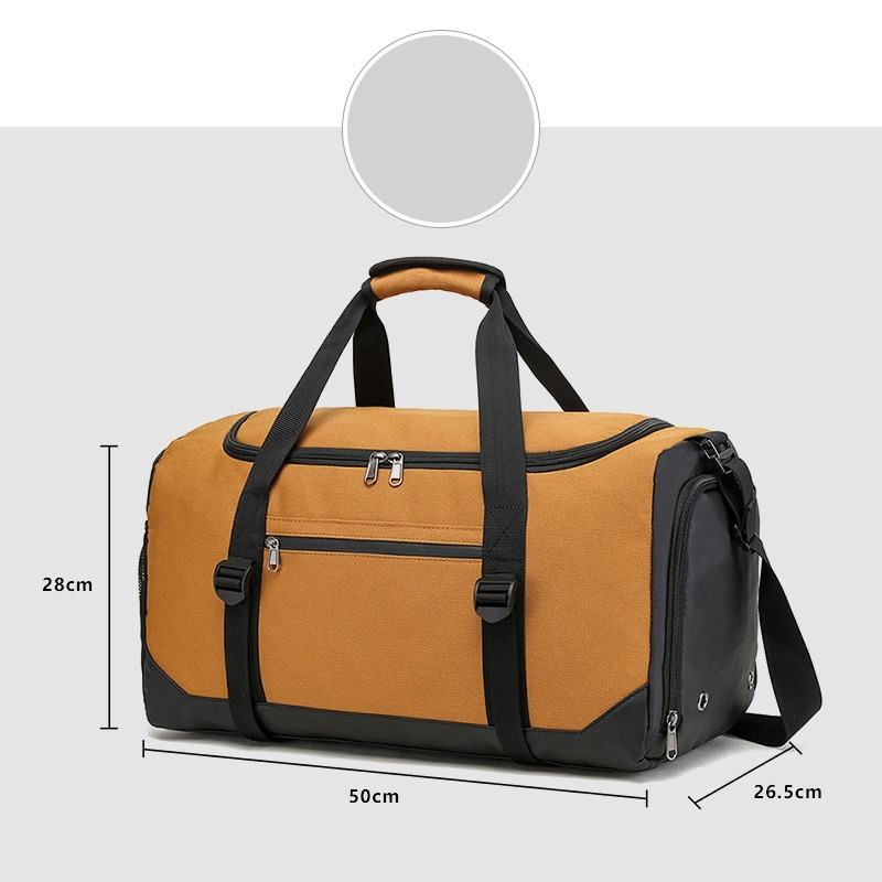 Custom Dry-Wet Separation Travel Duffel view 6