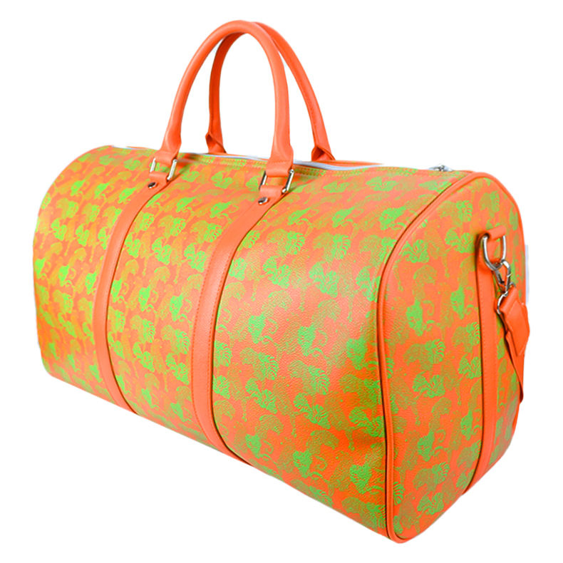 Custom Printed PU Weekender Duffel view 2